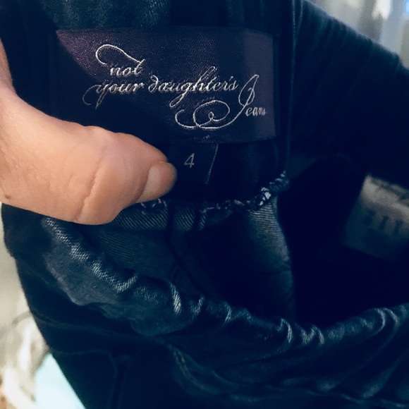 NYDJ 4 w27x27 Jeggings no Pocket dark jean - Picture 5 of 8